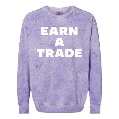 Earn A Trade Colorblast Crewneck Sweatshirt