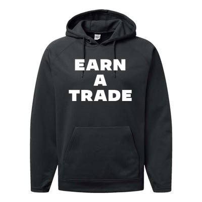 Earn A Trade Performance Fleece Hoodie