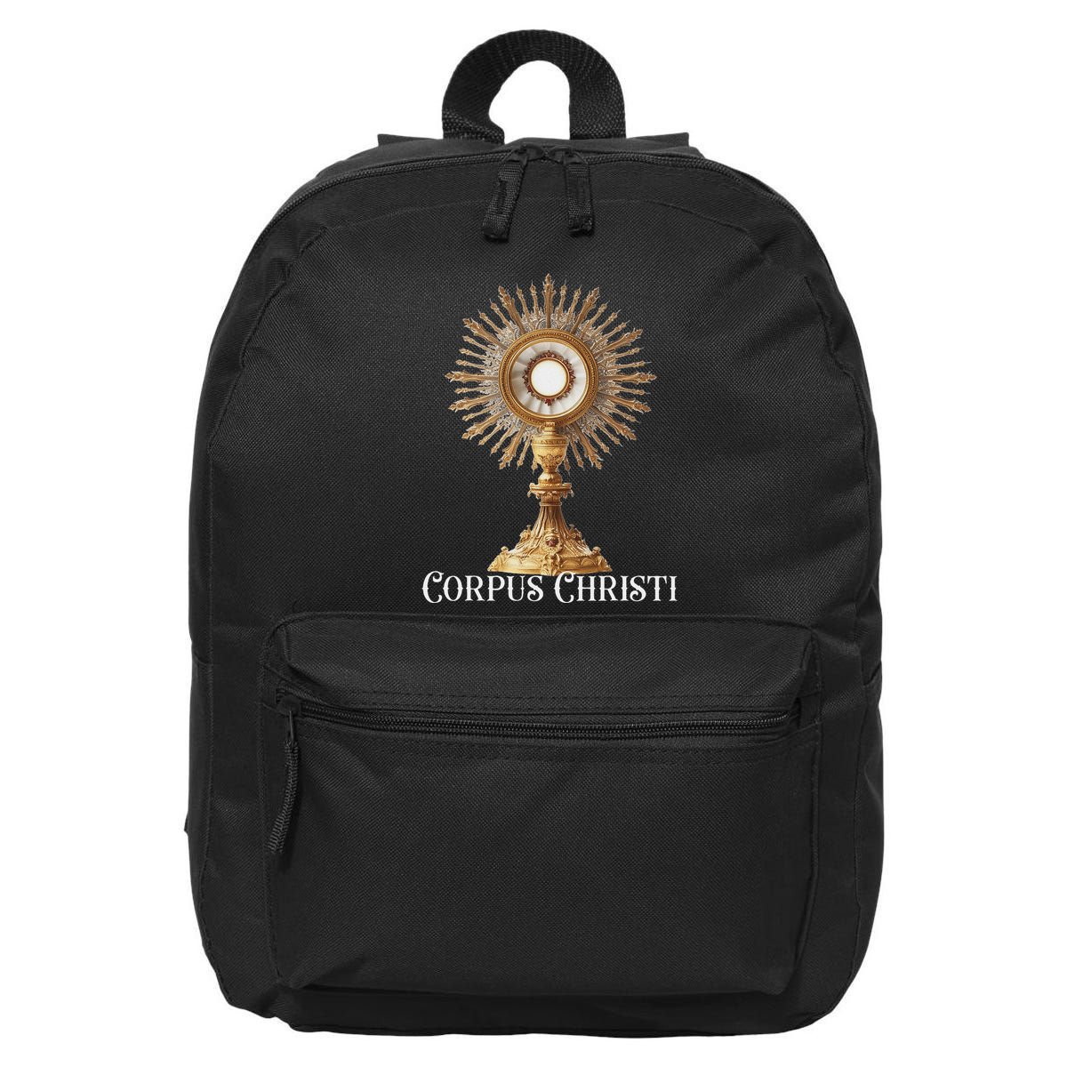 Eucharistic Adoration Traditional Latin Mass Catholic 16 in Basic Backpack