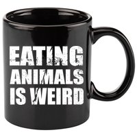 Eating Animals Is Weird 11oz C Handle Ceramic Mug