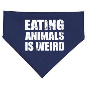 Eating Animals Is Weird USA-Made Doggie Bandana