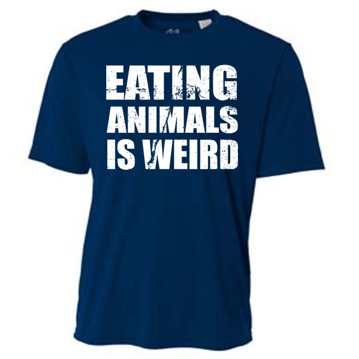 Eating Animals Is Weird Cooling Performance Crew T-Shirt