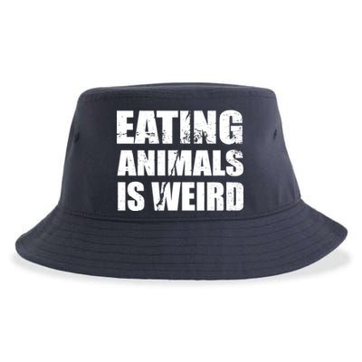 Eating Animals Is Weird Sustainable Bucket Hat