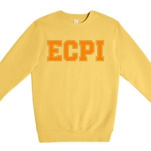 ECPI Athletic University College Alumni Style Premium Crewneck Sweatshirt