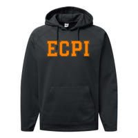 ECPI Athletic University College Alumni Style Performance Fleece Hoodie