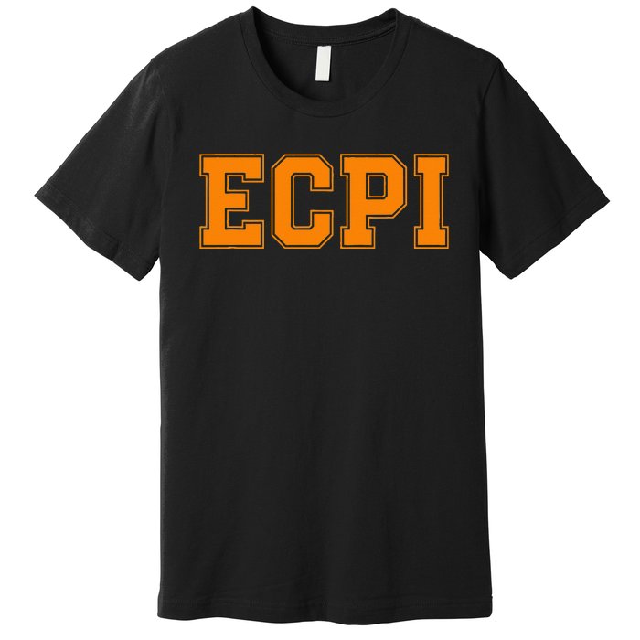 ECPI Athletic University College Alumni Style Premium T-Shirt