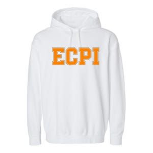 ECPI Athletic University College Alumni Style Garment-Dyed Fleece Hoodie