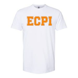 ECPI Athletic University College Alumni Style Softstyle CVC T-Shirt