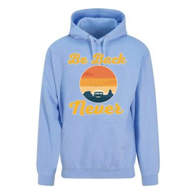 Enjoy A Vacation Sunset Scenic View Nature Family Holiday Meaningful Gift Unisex Surf Hoodie