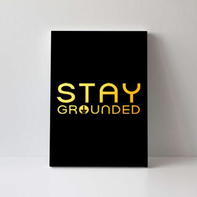 Electrician Art Women Electrical Engineer Stay Grounded Canvas