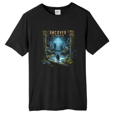 Explore Ancient With Uncover The Forgotten Archaeologist Gift Tall Fusion ChromaSoft Performance T-Shirt