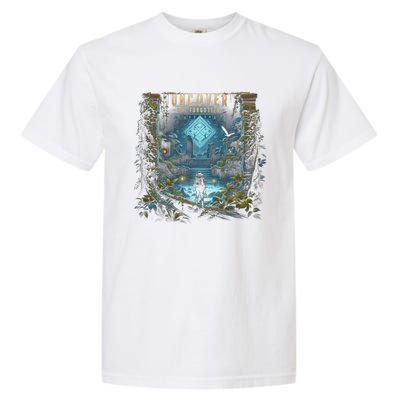 Explore Ancient With Uncover The Forgotten Archaeologist Gift Garment-Dyed Heavyweight T-Shirt