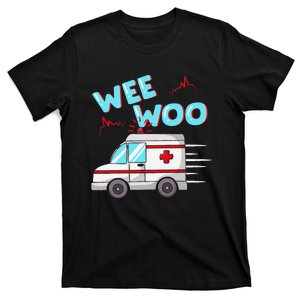 Ems Ambulance Wee Woo Paramedic Emt Gift Boo Boo Bus T-Shirt