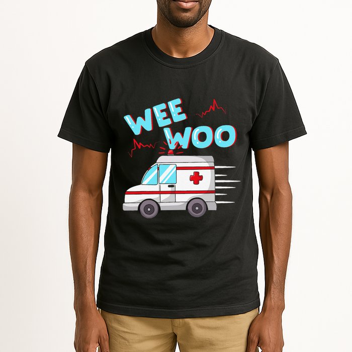 Ems Ambulance Wee Woo Paramedic Emt Gift Boo Boo Bus Tall T-Shirt