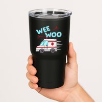 Ems Ambulance Wee Woo Paramedic Emt Gift Boo Boo Bus Tumbler