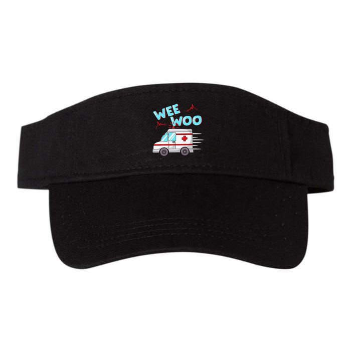 Ems Ambulance Wee Woo Paramedic Emt Gift Boo Boo Bus Visor
