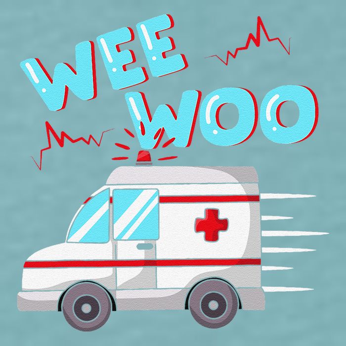 Ems Ambulance Wee Woo Paramedic Emt Gift Boo Boo Bus Sueded Cloud Jersey T-Shirt