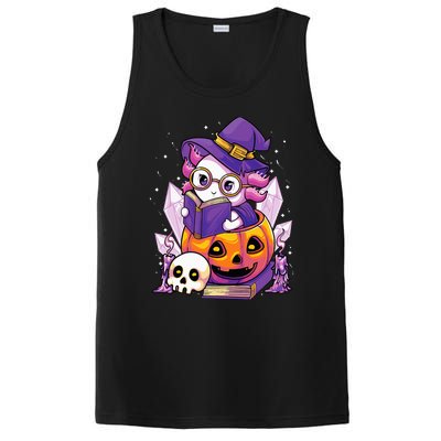 Enchanting Axolotl Witchcraft Halloween Pastel Goth PosiCharge Competitor Tank