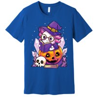 Enchanting Axolotl Witchcraft Halloween Pastel Goth Premium T-Shirt