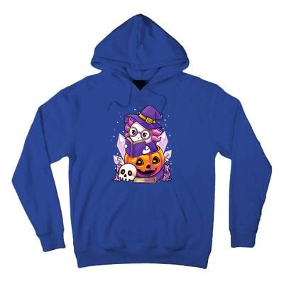 Enchanting Axolotl Witchcraft Halloween Pastel Goth Tall Hoodie