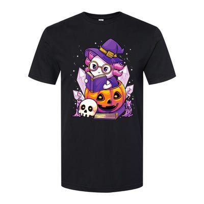 Enchanting Axolotl Witchcraft Halloween Pastel Goth Softstyle CVC T-Shirt