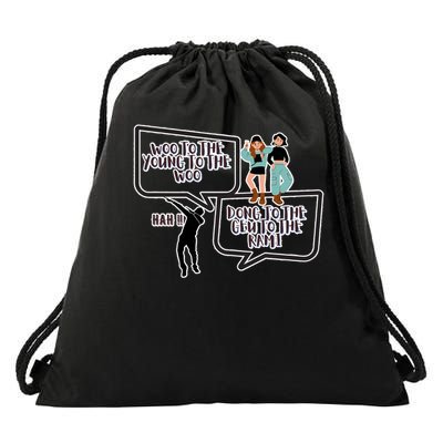 Extraordinary Attorney Woo _Woo to the Young to the Woo Drawstring Bag