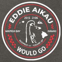 Eddie Aikau Would Go Cotton Canvas Backpack