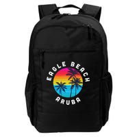 Eagle Beach Aruba Vacation Souvenir Sunset Beach Backpack