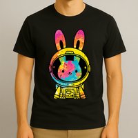 Easter Bunny Astronaut Space Rabbit T-Shirt