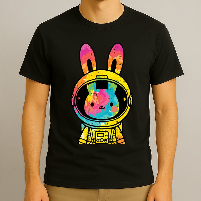 Easter Bunny Astronaut Space Rabbit T-Shirt