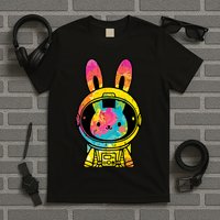 Easter Bunny Astronaut Space Rabbit T-Shirt