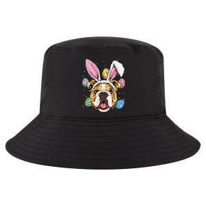 Easter Bunny American Bulldog Dog Women Cool Comfort Performance Bucket Hat