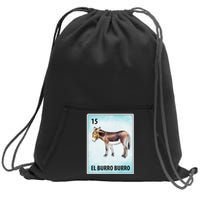 El Burro Burro Mexican Donkey Burro Cards Sweatshirt Cinch Pack Bag