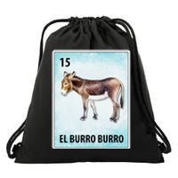 El Burro Burro Mexican Donkey Burro Cards Drawstring Bag