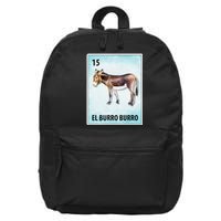 El Burro Burro Mexican Donkey Burro Cards 16 in Basic Backpack