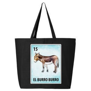 El Burro Burro Mexican Donkey Burro Cards 25L Jumbo Tote