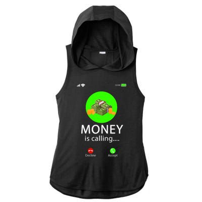 Entrepreneur Businessman Business Owner Ladies PosiCharge Tri-Blend Wicking Draft Hoodie Tank