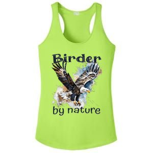 Eagle Birding By Nature Birding Bird Watching Ladies PosiCharge Competitor Racerback Tank