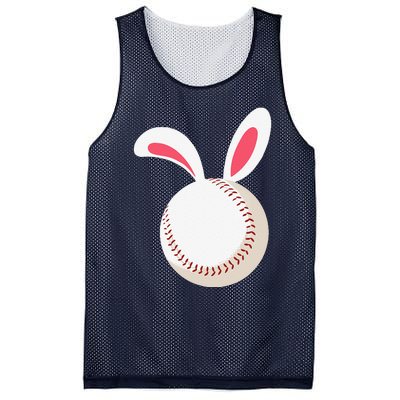 Easter Baseball Bunny Ears Happpy Easter Day Mesh Reversible Basketball Jersey Tank