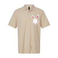 Easter Baseball Bunny Ears Happpy Easter Day Softstyle Adult Sport Polo