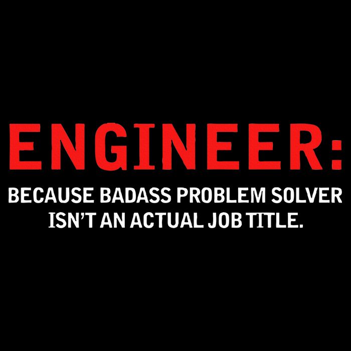 Engineer Because Badass Problem Solver Isn’t An Actual Job Drawstring Bag