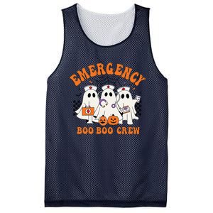 Emergency Boo Boo Crew Halloween Ghost Nurse Mesh Reversible Basketball Jersey Tank