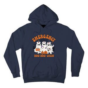 Emergency Boo Boo Crew Halloween Ghost Nurse Tall Hoodie