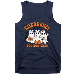 Emergency Boo Boo Crew Halloween Ghost Nurse Tank Top