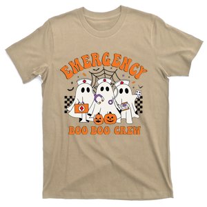 Emergency Boo Boo Crew Halloween Ghost Nurse T-Shirt