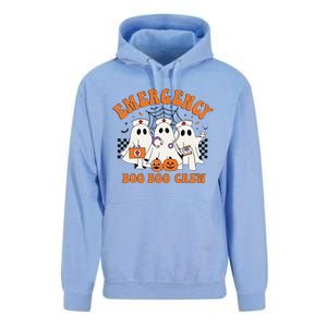 Emergency Boo Boo Crew Halloween Ghost Nurse Unisex Surf Hoodie