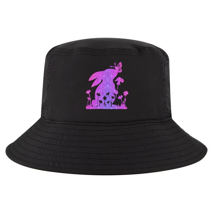 Easter Bunny Butterflies Flowers Cool Comfort Performance Bucket Hat