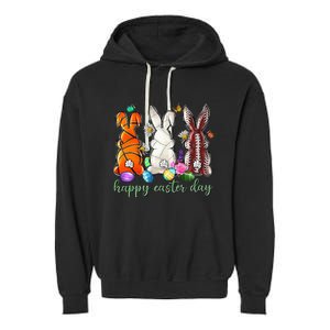 Easter Baseball Basketball Football Bunny Easter Garment-Dyed Fleece Hoodie