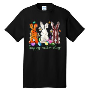 Easter Baseball Basketball Football Bunny Easter Tall T-Shirt