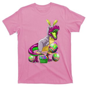 Easter Basket Bunny Dinosaur Egg T Rex T-Shirt